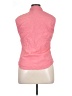 Nina Capri Pink Sleeveless Button-Down Shirt Size XL - photo 2