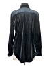 14th & Union Black Long Sleeve Blouse Size S - photo 2