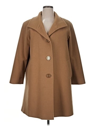 Cinzia Rocca Wool Coat (view 1)