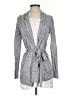 R | Label 100% Wool Gray Cardigan Size S - photo 1