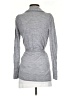 R | Label 100% Wool Gray Cardigan Size S - photo 2