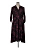 Perceptions Burgundy Casual Dress Size XL - photo 1