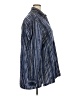 QuickReflex Stripes Blue Long Sleeve Button-Down Shirt Size 2X (tall) - photo 4