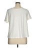 Shein Curve Ivory Short Sleeve Blouse Size 1X - photo 2
