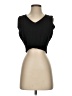 Shein 100% Acrylic Black Sweater Vest Size 4 - photo 1