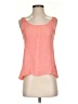 Mine Orange Sleeveless Blouse Size S - photo 1