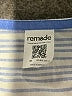Remade Blue Long Sleeve Blouse Size M - photo 7