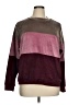 Architect Color Block Burgundy Sweatshirt Size 1X - photo 1