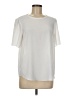 1.State 100% Polyester Ivory Short Sleeve Top Size M - photo 1