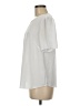 1.State 100% Polyester Ivory Short Sleeve Top Size M - photo 5