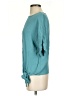 VICI 100% Rayon Teal Short Sleeve Blouse Size S - photo 5