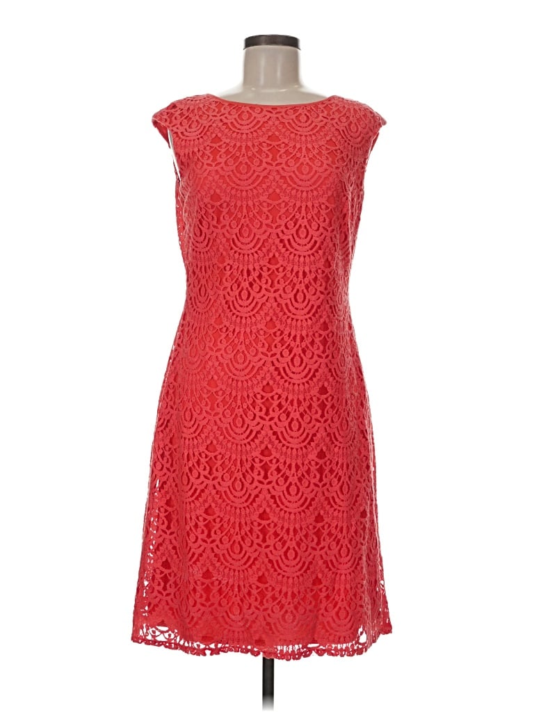 Pre-owned Jessica Howard Cocktail Dress In Red