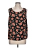 Faded Glory 100% Polyester Black Tank Top Size L - photo 1