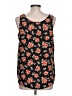 Faded Glory 100% Polyester Black Tank Top Size L - photo 2