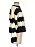 Line & Dot 100% Polyester Stripes Black Pullover Sweater Size XS - photo 4
