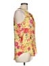 Rose + Olive Yellow Sleeveless Blouse Size L - photo 4
