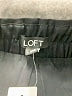 Ann Taylor LOFT 100% Polyester Stars Black Casual Pants Size L - photo 7