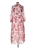 Unbranded 100% Polyester Floral Pink Casual Dress Size S - photo 2