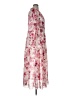 Unbranded 100% Polyester Floral Pink Casual Dress Size S - photo 4