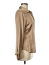 Madewell Metallic Tan Long Sleeve Blouse Size 6 - photo 4