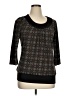 Maurices Black 3/4 Sleeve Top Size XL - photo 1