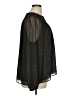 Ann Taylor LOFT 100% Polyester Black Long Sleeve Blouse Size XL - photo 4