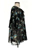 Lane Bryant 100% Polyester Floral Black 3/4 Sleeve Blouse Size 18 - photo 4