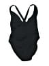 Vitamin A Solid Black One Piece Swimsuit Size S - photo 2