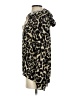 White Birch Animal Print Black Pullover Sweater Size S - photo 5