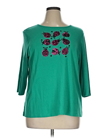 Quacker Factory 3/4 Sleeve Top (view 1)