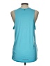Nike 100% Polyester Blue Active Tank Size L - photo 2