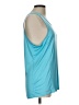 Nike 100% Polyester Blue Active Tank Size L - photo 4