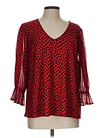 Cato 3/4 Sleeve Blouse (view 1)