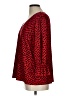 Cato Red 3/4 Sleeve Blouse Size L - photo 5