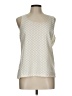 The Limited Ivory Sleeveless Top Size L - photo 1