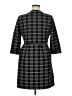 Zara TRF 100% Polyester Plaid Black Casual Dress Size XL - photo 2
