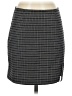 Express Houndstooth Gray Casual Skirt Size 3 - 4 - photo 1