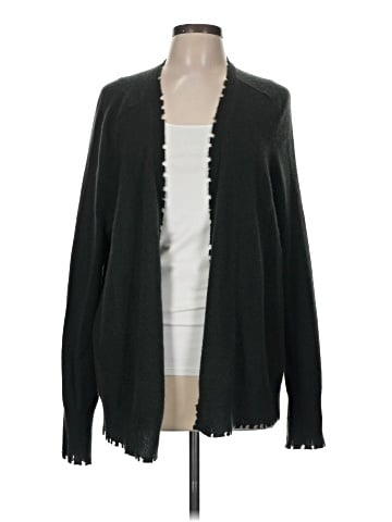Aqua Cashmere Cardigan (view 1)