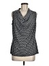 NY Collection Black Sleeveless Blouse Size M - photo 1
