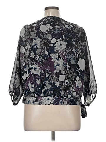 Madison Michelle 3/4 Sleeve Blouse (view 2)