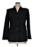 Hillard & Hanson 100% Polyester Black Blazer Size 16 - photo 1