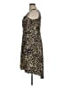En Focus Animal Print Brown Cocktail Dress Size 14W - photo 5