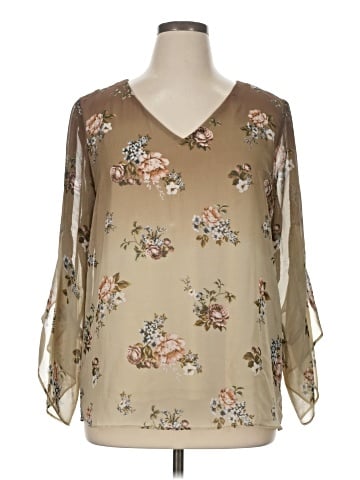Zac & Rachel 3/4 Sleeve Blouse (view 1)