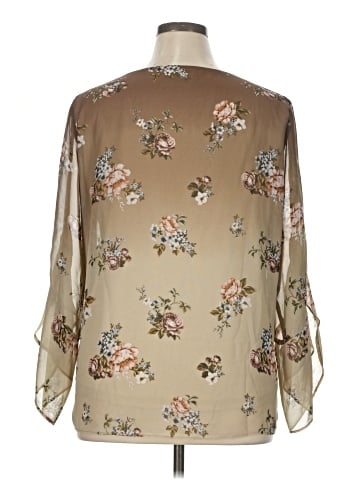 Zac & Rachel 3/4 Sleeve Blouse (view 2)