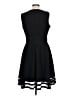 Calvin Klein Solid Black Cocktail Dress Size 12 - photo 2