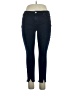 Paige Chevron-herringbone Blue Jeans Size 34 waist - photo 1