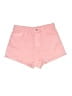 Zara Hearts Pink Denim Shorts Size 8 - photo 1