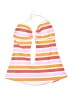 Beach Diva Stripes Orange Swimsuit Top Size 10 - photo 1
