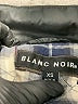 Blanc Noir 100% Cotton Black Coat Size XS - photo 6