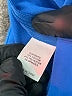 Peace of Cloth Color Block Blue Active Pants Size 10 - photo 8